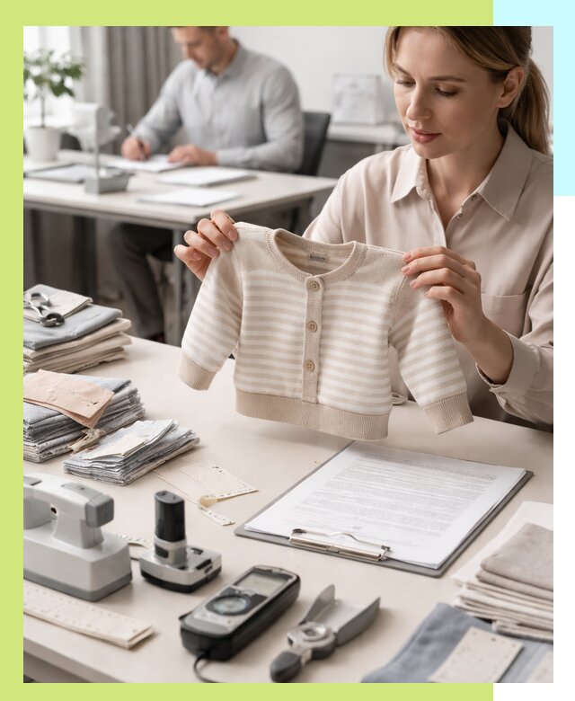 Сертификация детской одежды и текстильных изделий в Элисте