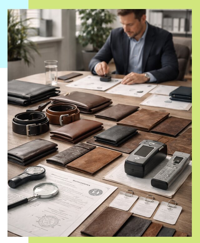 Сертификация кожаных изделий в Элисте от 12427 р. | Алешин-Элс