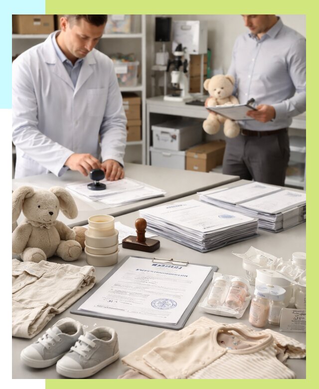 Сертификация детских товаров в Элисте от 15534 р. | Алешин-Элс