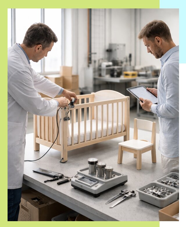 Сертификация детской мебели и проверка безопасности в Элисте