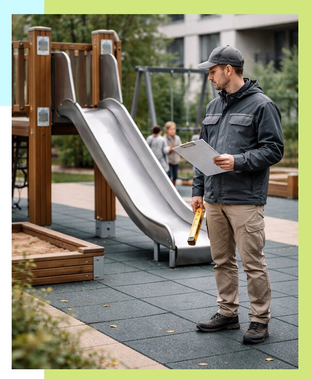 Сертификация детских площадок в Элисте от 25890 р. | Алешин-Элс