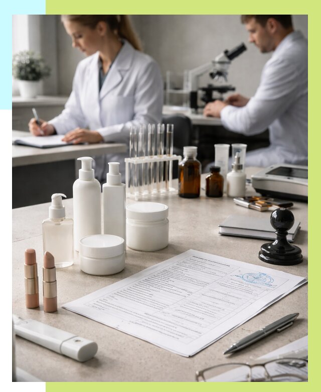 Сертификация косметики в Элисте от 20712 р. - Алешин-Элс