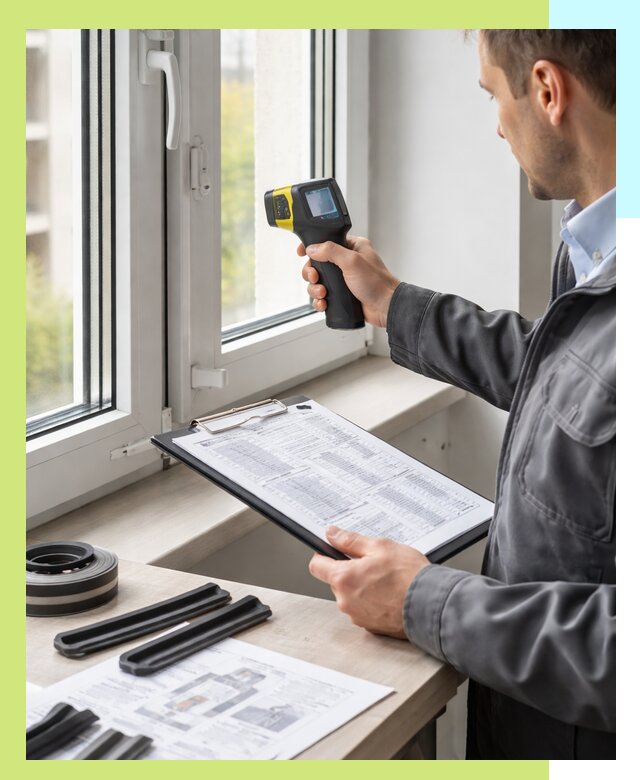 Сертификация окон в Элисте: испытания, сертификаты, декларации