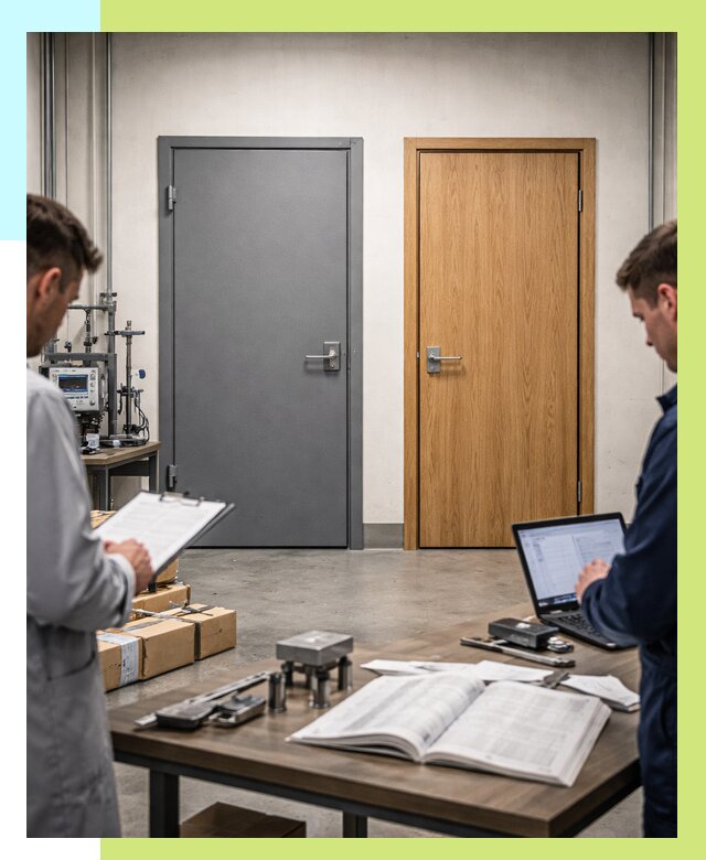 Сертификация дверей в Элисте от 8285 р. под ключ | Алешин-Элс