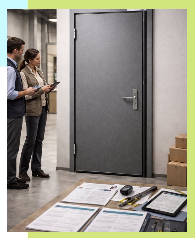 Сертификация противопожарных дверей в Элисте от 9320 р. | Алешин-Элс