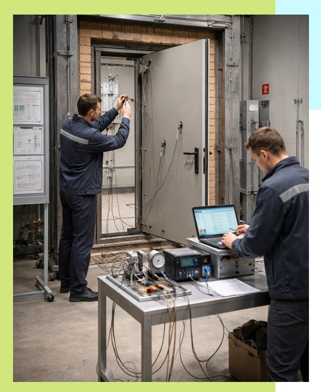 Сертификация противопожарных дверей в Элисте по ГОСТ и ТР