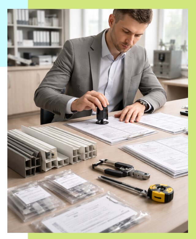 Сертификация ПВХ продукции в Элисте от 8803 р., Алешин-Элс