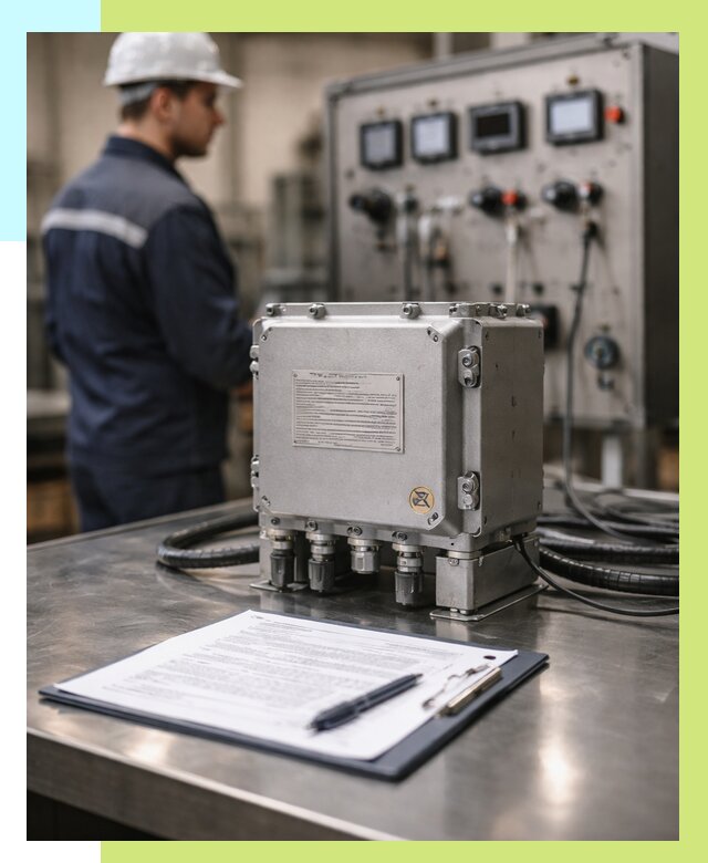 Сертификация взрывозащищенного оборудования в Элисте от 36246 р. | Алешин-Элс