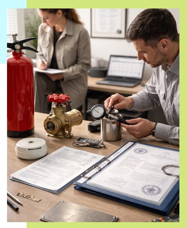 Сертификация пожарного оборудования в Элисте от 15534 р.|Алешин-Элс