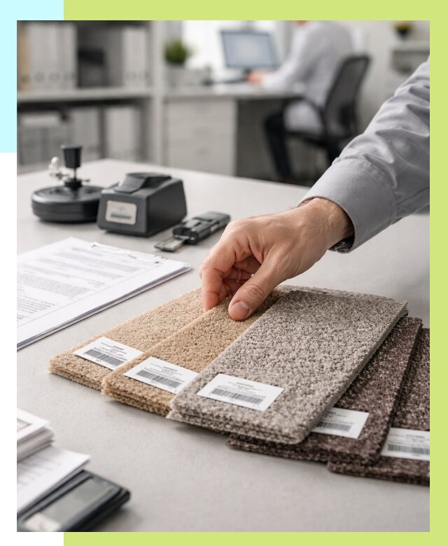 Сертификация ковролина в Элисте от 15534 р., Алешин-Элс