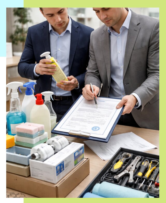 Сертификация хозяйственных товаров в Элисте, от 18641 р. |Алешин-Элс