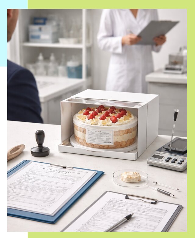 Сертификация тортов в Элисте от 9320 р. заказать | Алешин-Элс