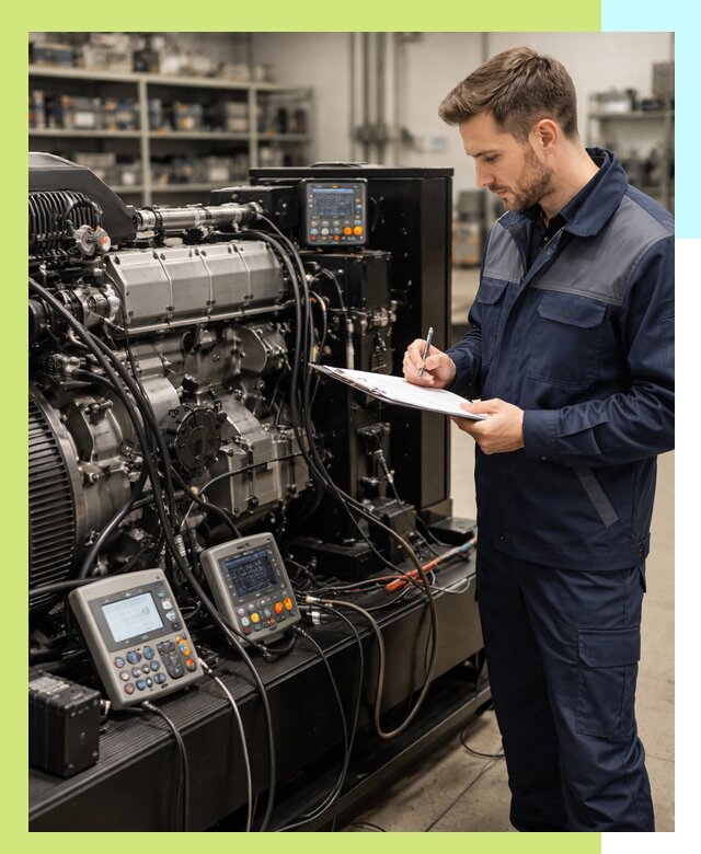 Сертификация дизельных генераторов и их оборудования в Элисте