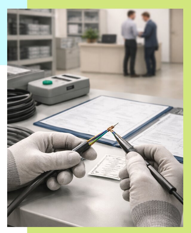 Сертификация провода в Элисте от 18641 р. в Алешин-Элс