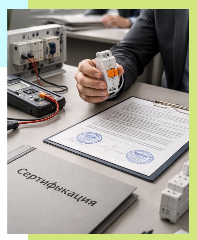 Сертификация выключателей под ключ в Элисте от 15534 р. | Алешин-Элс