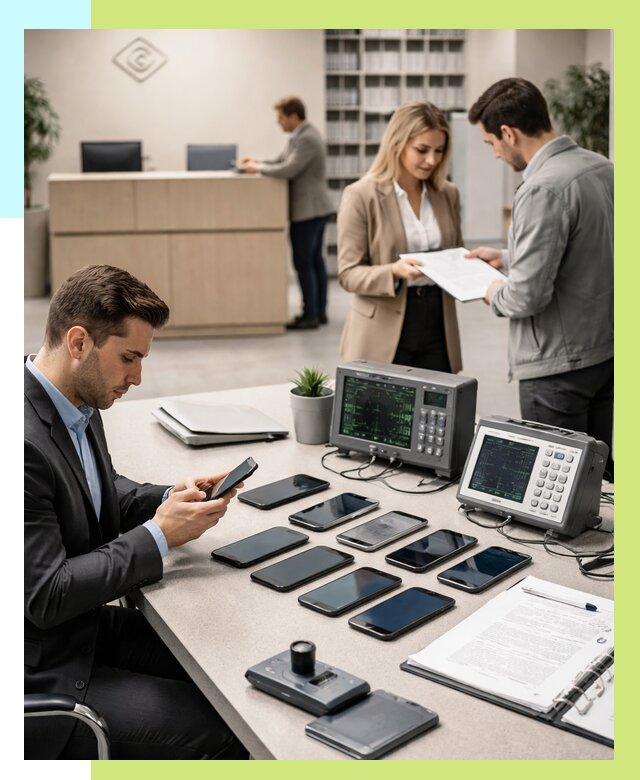 Сертификация телефонов в Элисте от 25890 р. под ключ | Алешин-Элс