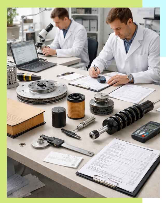 Сертификация автозапчастей и комплектующих в Элисте по ГОСТ