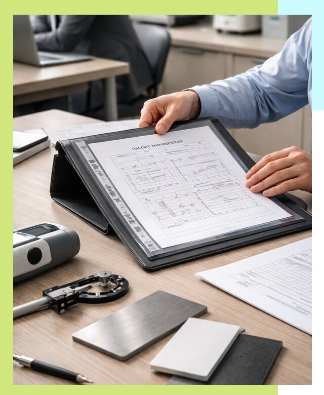 Оформление паспорта материала для продукции в Элисте