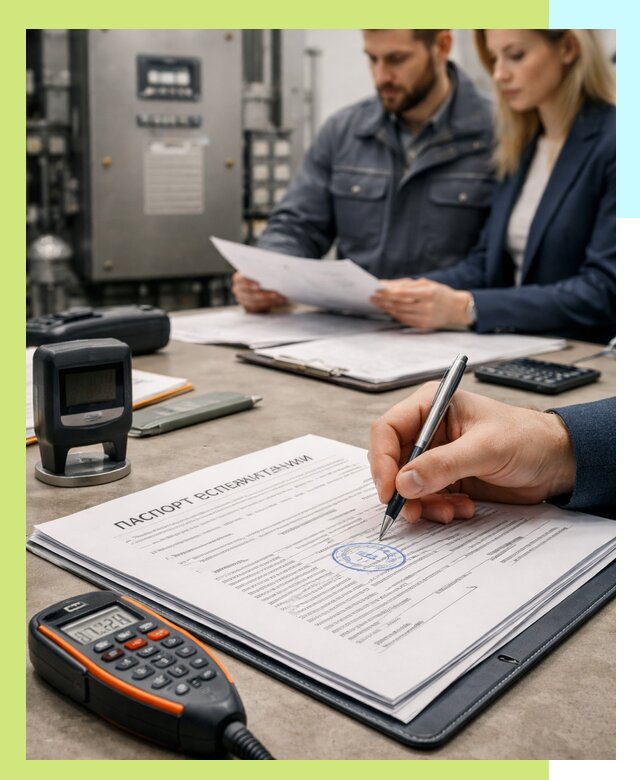 Оформление паспорта эксплуатации оборудования в Элисте