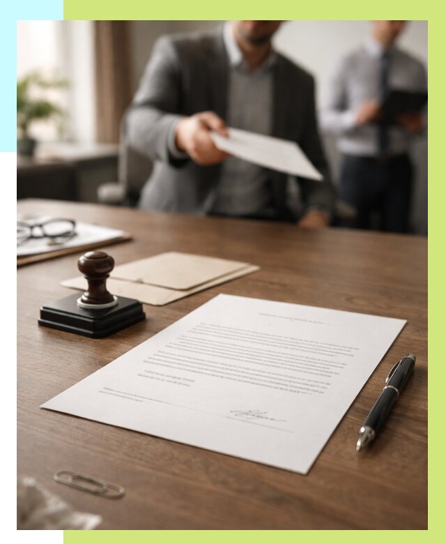 Отказное письмо по сертификации в Элисте от 3625 р. | Алешин-Элс