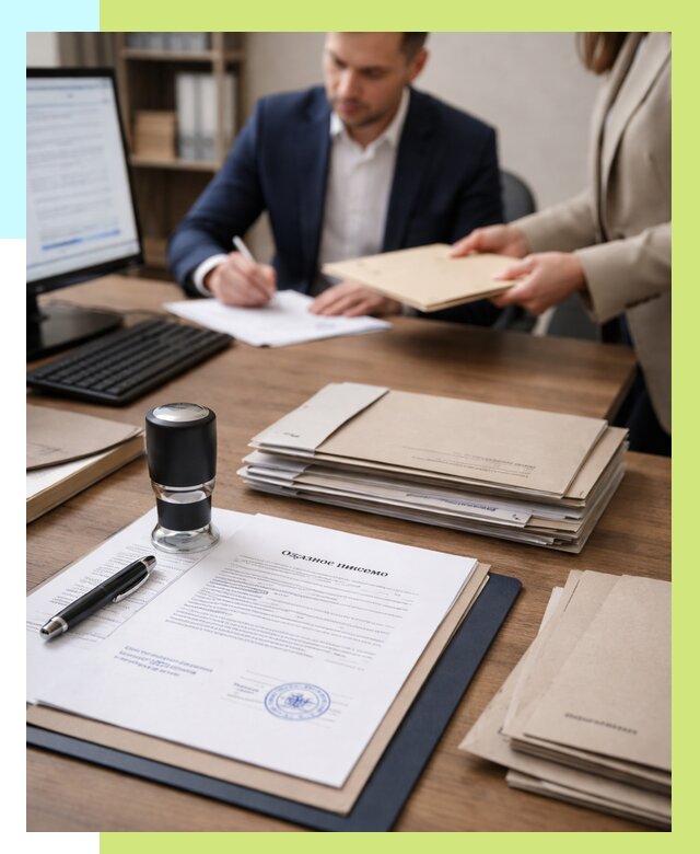 Отказное письмо для таможни в Элисте от 3107 р, Алешин-Элс