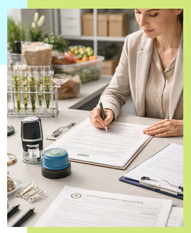 Фитосанитарный сертификат оформить в Элисте от 4660 р. | Алешин-Элс