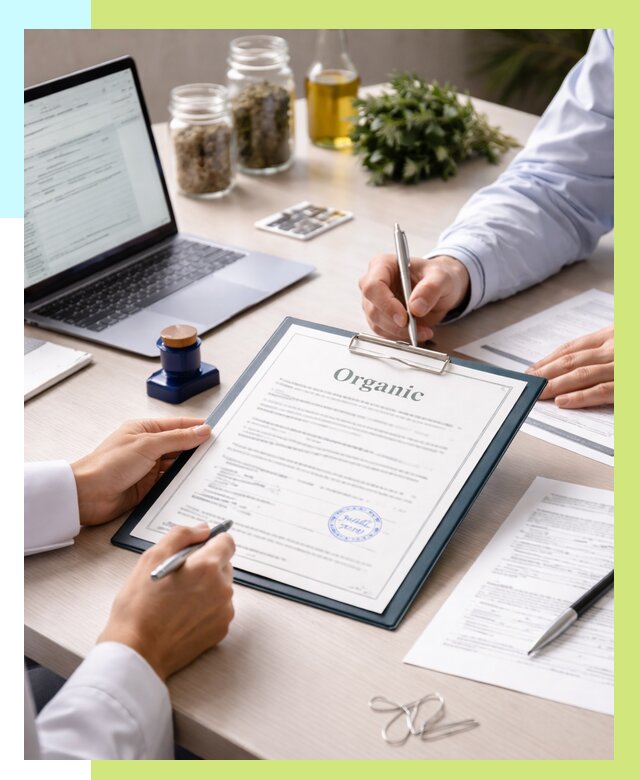 Оформление сертификат органик в Элисте от 31068 р. | Алешин-Элс