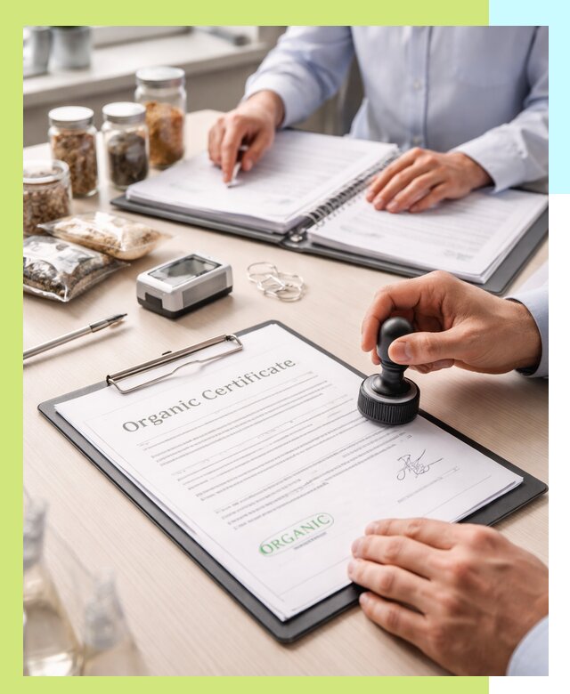 Получение органик сертификата для продукции в Элисте