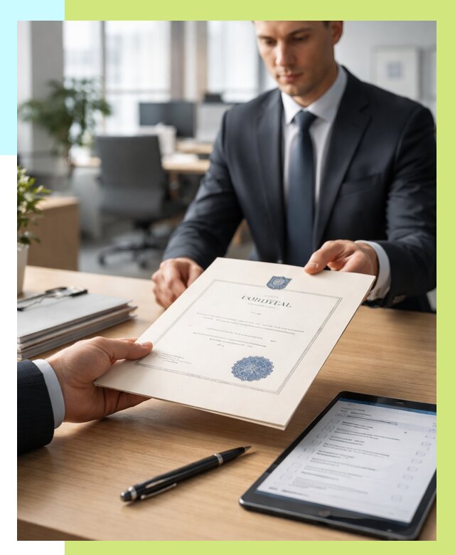 Сертификат ISO 30301 в Элисте от 36246 р. | Алешин-Элс - под ключ