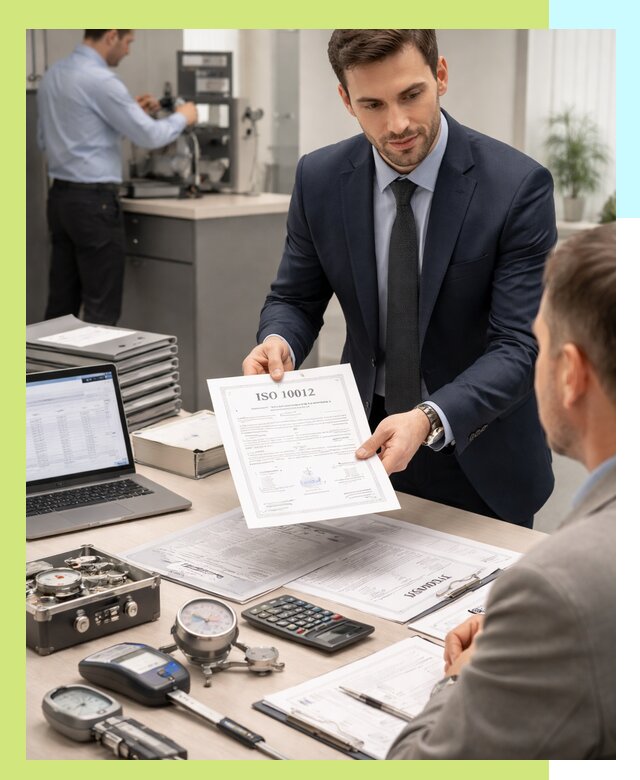Выдача сертификата ISO 10012 по требованиям метрологии в Элисте