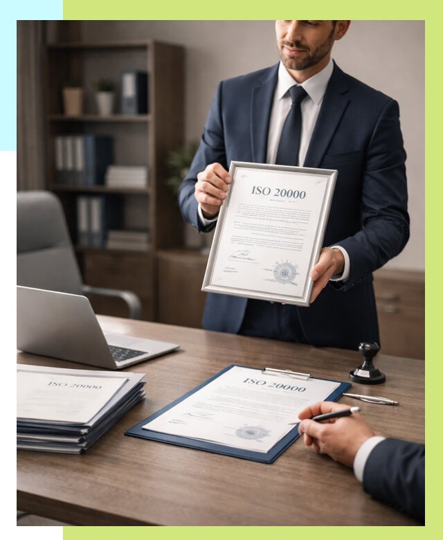 Сертификат ISO 20000 в Элисте под ключ от 124272 р., Алешин-Элс