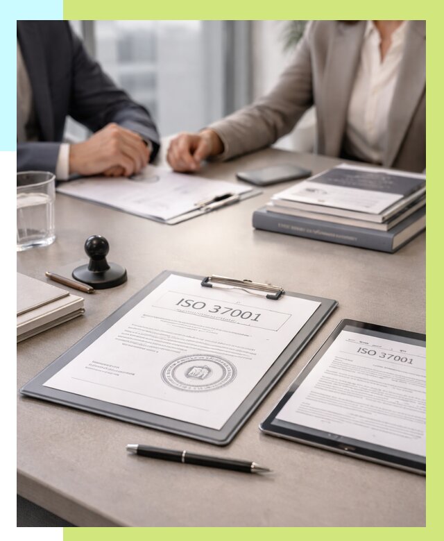 Сертификат ISO 37001 в Элисте оформить от 124272 р. Алешин-Элс